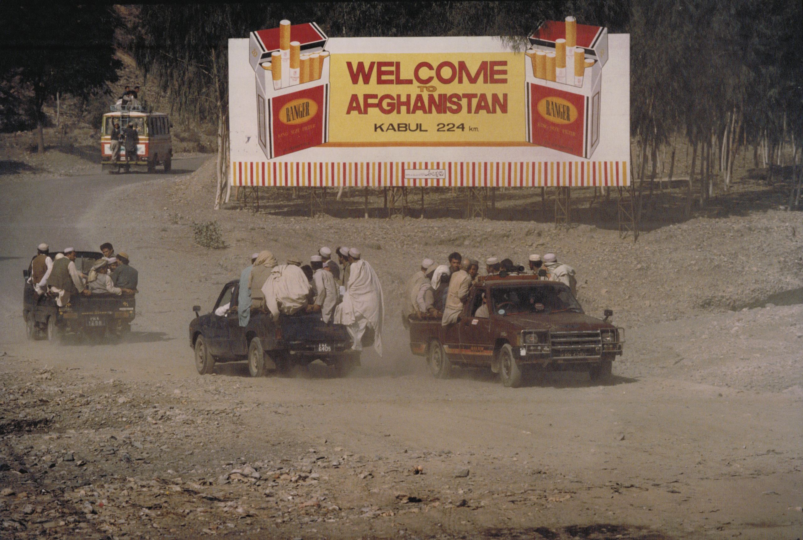 'Welcome to Afghanistan', the border crossing
